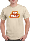 Be Kind Retro Slogan T-shirt -SmartPrintsInk Designs
