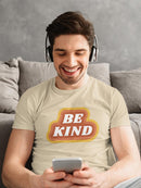 Be Kind Retro Slogan T-shirt -SmartPrintsInk Designs