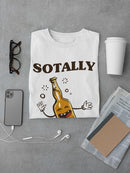 Sotally Tober Totally Sober T-shirt -SmartPrintsInk Designs