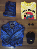 Less Stress More Chill Sloth Tie Dye Tee -SmartPrintsInk Designs