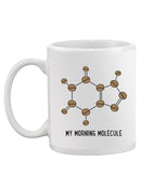 Morning Molecule Caffeine Mug -SmartPrintsInk Designs