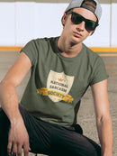 National Sarcasm Society Emblem T-shirt -SmartPrintsInk Designs