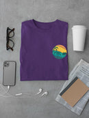 Retro Colors Palm Tree Sign T-shirt -SmartPrintsInk Designs