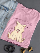 Stay At Home Dog Mom T-shirt -SmartPrintsInk Designs