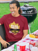 Real Men Smell Like Bbq T-shirt -SmartPrintsInk Designs
