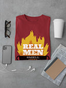 Real Men Smell Like Bbq T-shirt -SmartPrintsInk Designs