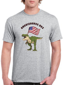 Amerisaurus Rex T-shirt -SmartPrintsInk Designs