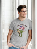 Amerisaurus Rex T-shirt -SmartPrintsInk Designs