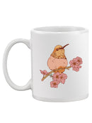 Hummingbird On Blooming Branch Mug -SmartPrintsInk Designs