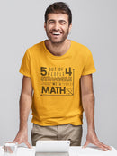 5 Out Of 4 People T-shirt -SmartPrintsInk Designs