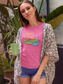 Friday Feeling Sleepy Parrot T-shirt -SmartPrintsInk Designs