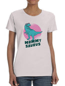 Mommy Saurus T-shirt -SmartPrintsInk Designs
