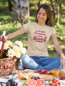 Sunshine And A Good Cocktail T-shirt -SmartPrintsInk Designs
