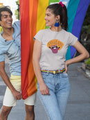 Proud Ally Racoon T-shirt -SmartPrintsInk Designs