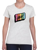Proud Ally Bubblegum Text T-shirt -SmartPrintsInk Designs