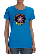 Never Stop Being You Daisy T-shirt -SmartPrintsInk Designs