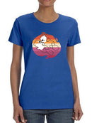 Beaver Couple W Pride Flag T-shirt -SmartPrintsInk Designs