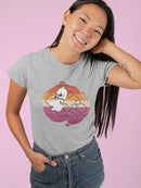 Beaver Couple W Pride Flag T-shirt -SmartPrintsInk Designs