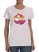 Beaver Couple W Pride Flag T-shirt -SmartPrintsInk Designs