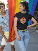 Love Who You Want Retro Heart T-shirt -SmartPrintsInk Designs