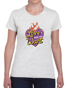 Love Who You Want Retro Heart T-shirt -SmartPrintsInk Designs