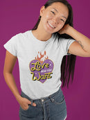 Love Who You Want Retro Heart T-shirt -SmartPrintsInk Designs