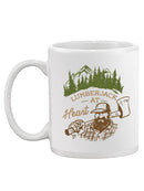 Lumberjak At Heart Mug -SmartPrintsInk Designs