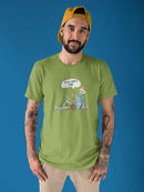 Everything's Fine Chillin' Skull T-shirt -SmartPrintsInk Designs