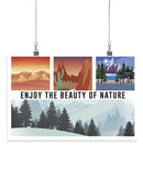 Enjoy The Beauty Of Nature Wall Art -SmartPrintsInk Designs
