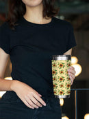 Sunflowers Pattern Tumbler -SmartPrintsInk Designs