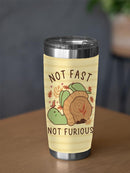 Not Fast Not Furious. Tortoise Tumbler -SmartPrintsInk Designs