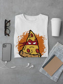 Pizza Ninja Pizza Slice T-shirt -SmartPrintsInk Designs