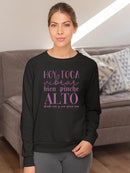 Today We Vibe High. Sweatshirt -SmartPrintsInk Designs