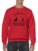 Costume Not Found Sweatshirt -SmartPrintsInk Designs