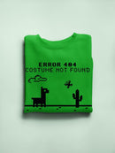 Costume Not Found Sweatshirt -SmartPrintsInk Designs