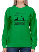 Costume Not Found Sweatshirt -SmartPrintsInk Designs