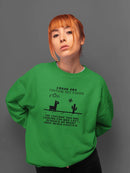 Costume Not Found Sweatshirt -SmartPrintsInk Designs