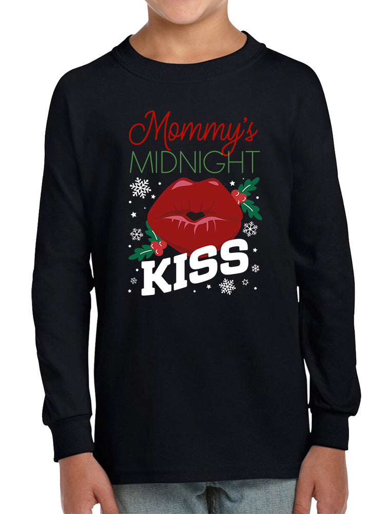 Mommy's Midnight Kiss T-shirt -SmartPrintsInk Designs
