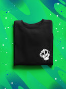 Three Eyed White Skull Men's Sweatshirt