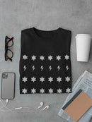 Strange Pattern Stars Lighting Bolt Men's T-shirt