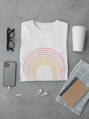 Loop Of Colorful circles Men's T-shirt