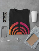 Circle in sunset colors Men's T-shirt