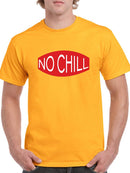 No Chill Red Logo Men's T-shirt