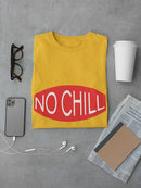 No Chill Red Logo Men's T-shirt