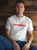 More Love Love More Red Logo Men's T-shirt