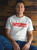 Culture Red Logo Men's T-shirt