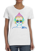 Peace And Love Headphones T-shirt -SPIdeals Designs
