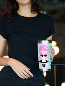Maid Woman Greeting Tumbler -SPIdeals Designs