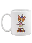 Happy Birthday Corgi Mug -SPIdeals Designs