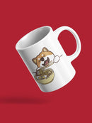 Corgi Dog And Ramen Bowl Mug -SPIdeals Designs